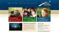 Desktop Screenshot of cornerstonecounselingnc.org